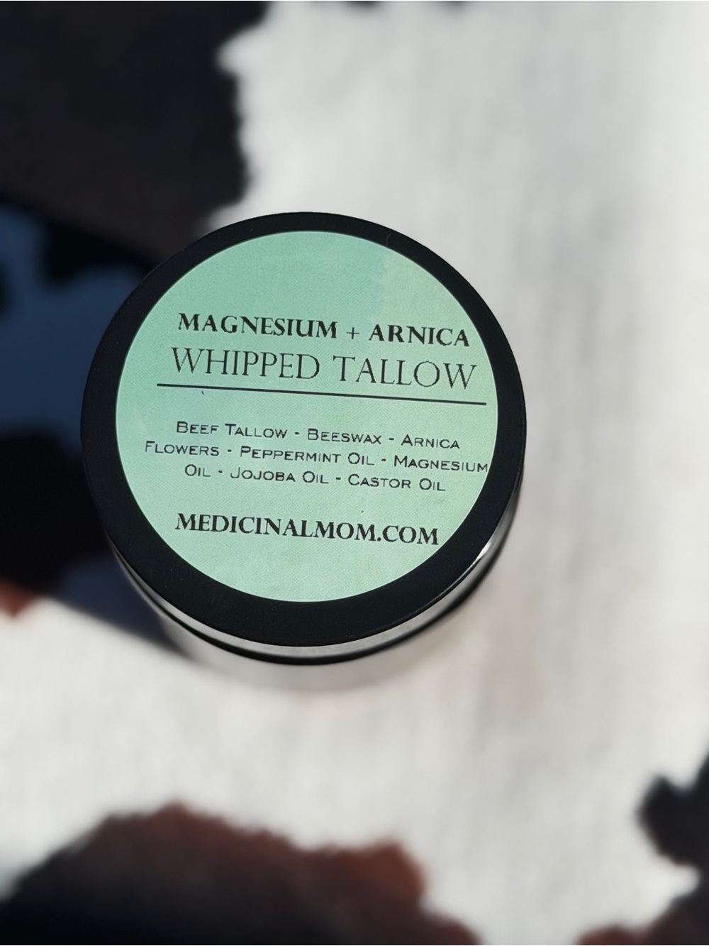 Magnesium + Arnica Whipped Tallow — 4 oz